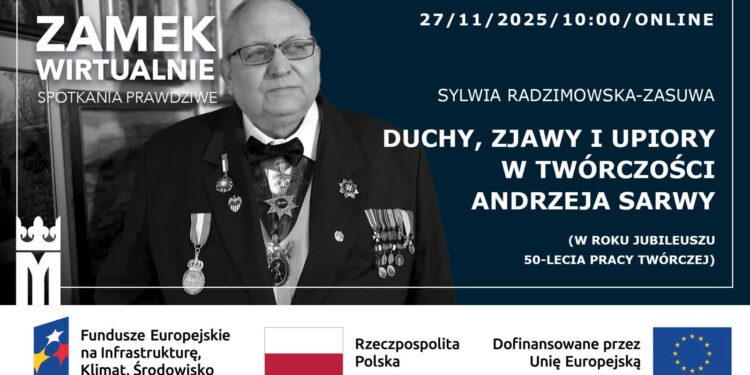 Sandomierz: „Duchy, zjawy i upiory w twórczości Andrzeja Sarwy – wykład on line w Muzeum Zamkowym