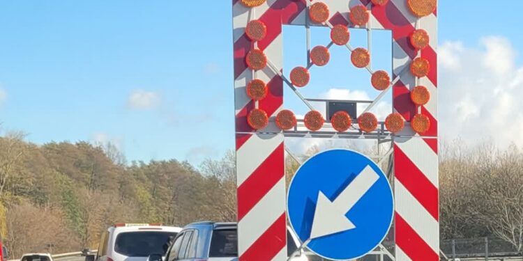 Tarnobrzeg: Utrudnienia na Wisłostradzie