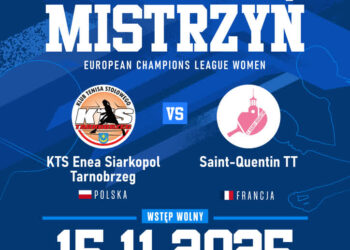 Tarnobrzeg: KTS Enea Siarkopol zagra z francuskim Saint-Quentin TT.