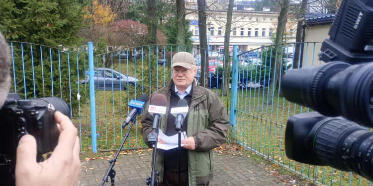 Stalowa Wola: Andrzej Szlęzak o ukraińskich żołnierzach w szpitalu i konferencji nt Parku Inwestycyjnego