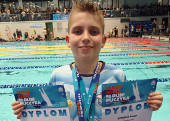 Tarnobrzeg: Kacper Szponder ze złotym i brązowym medalem w Ogólnopolskich zawodach pływackich „ Od młodzika do Olimpijczyka”