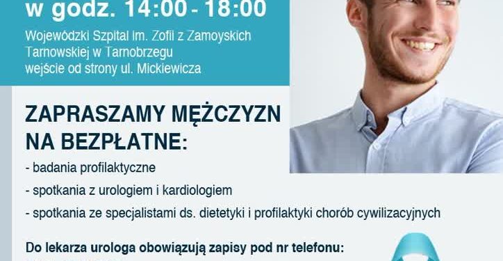 Tarnobrzeg: Bezpłatne badania dla mężczyzn