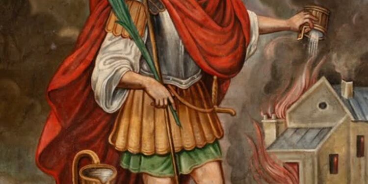 Mielec: Relikwie św. Floriana w Jamach