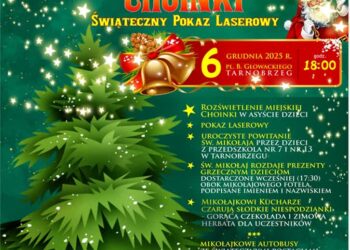 Tarnobrzeg: Rozświetlenie choinki i pokaz laserowy