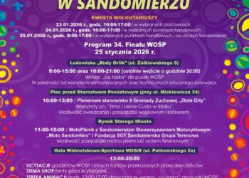 Sandomierz: 34. Finał Wielkiej Orkiestry Świątecznej Pomocy