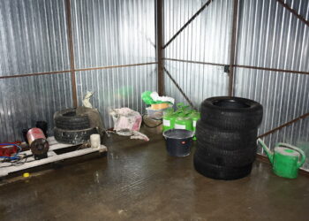 Nisko: Cement i woda w butlach z gazem