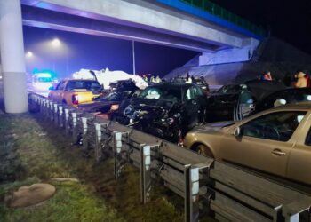 Janów Lubelski: 9 osób rannych w wieczornym karambolu.