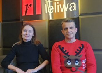 Marta Lipowska i Krzysztof Miśkiewicz, twórcy tarnobrzeskiej Witryny Sztuki