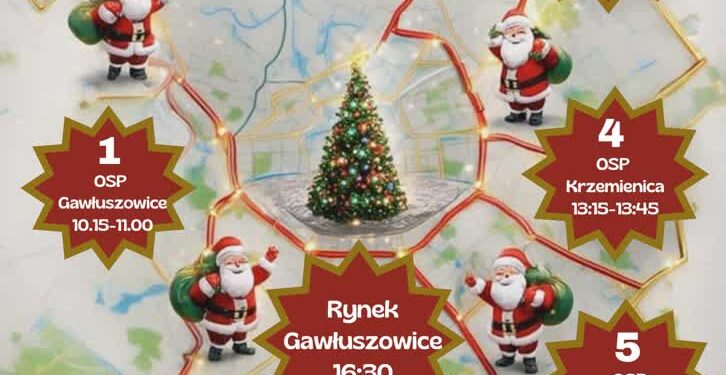 Gawłuszowice: Zapraszamy dzieci na wyjątkowe spotkanie ze Świętym Mikołajem!