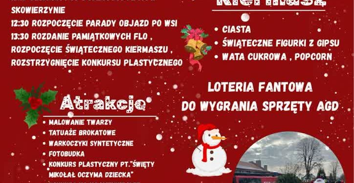 Skowierzyn: Mikołajkowy weekend pod znakiem aniołków i ludzi o dobrych sercach