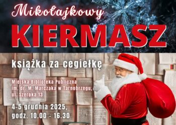 Tarnobrzeg: Mikołajkowy kiermasz „Książka za cegiełkę”