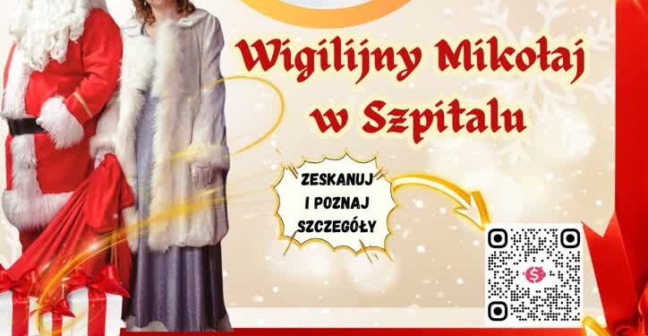 Tarnobrzeg: Wigilijny Mikołaj w szpitalu