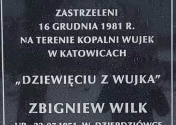 Zaleszany: Uczcili poległych w Wujku górników – dziś 44. rocznica pacyfikacji