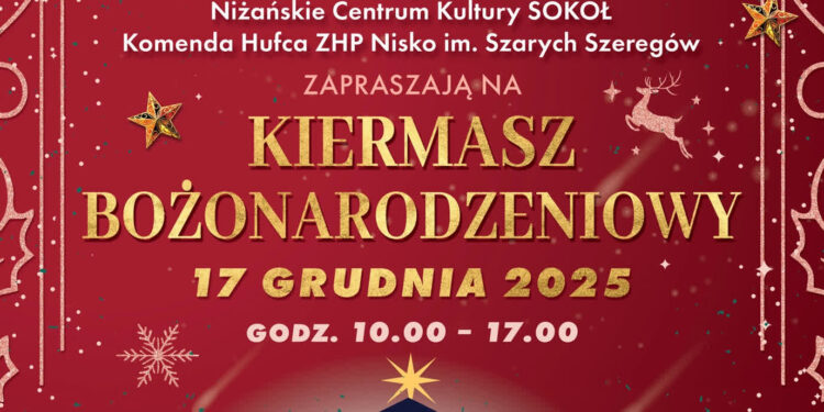 Nisko: Kiermasz Bożonarodzeniowy już w środę