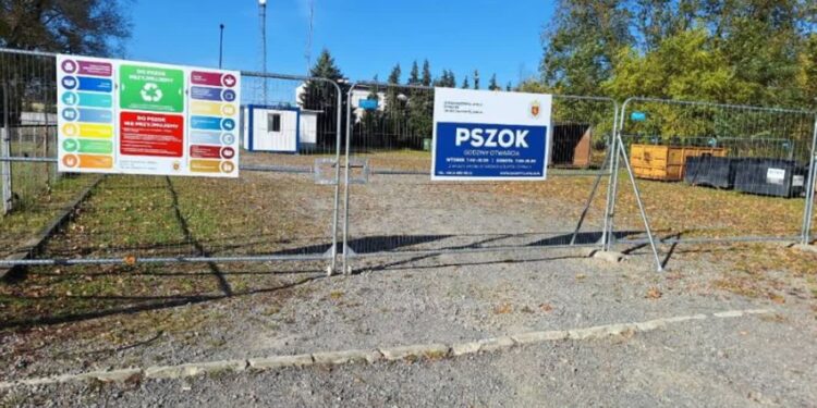 Radomyśl Wielki: Tymczasowy Punkt Selektywnej Zbiórki Odpadów