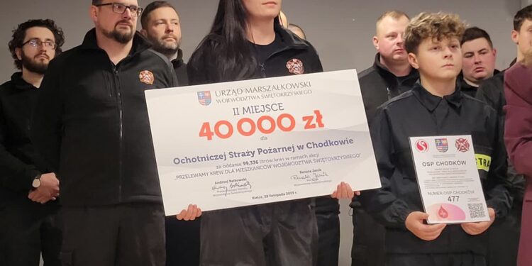 Chodków: Oddali krew i zdobyli 40 tys. zł