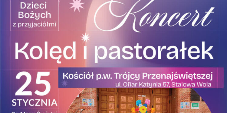 Stalowa Wola: W niedzielę Koncert Kolęd i Pastorałek u Michalitów