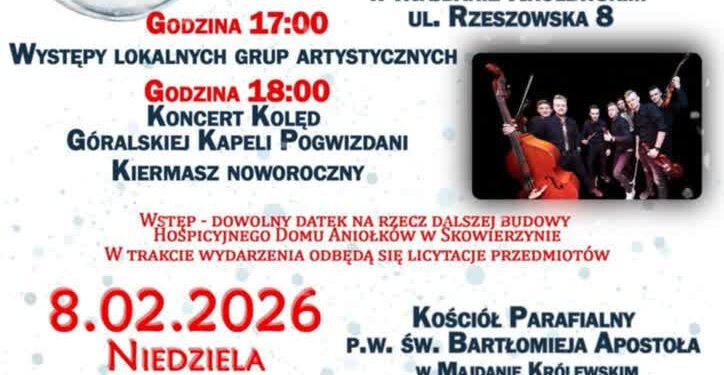 Majdan Królewski: „Anielskie kolędowanie” 31 stycznia oraz 8 lutego