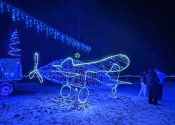 Ocieka: Jeszcze przez kilka dni można zobaczyć świąteczną iluminację