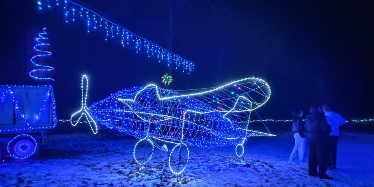 Ocieka: Jeszcze przez kilka dni można zobaczyć świąteczną iluminację