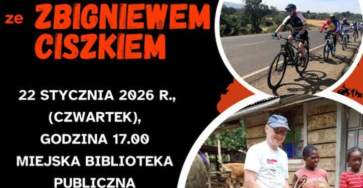 Sandomierz: „Rowerem na równik” – spotkanie ze Zbigniewem Ciszkiem