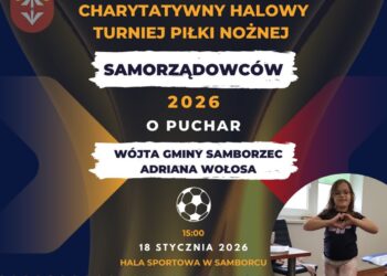 Samborzec: Charytatywny Halowy Turniej Piłki Nożnej Samorządowców dla Karolinki z Chobrzan