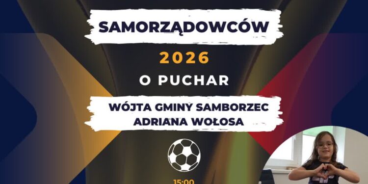 Samborzec: Charytatywny Halowy Turniej Piłki Nożnej Samorządowców dla Karolinki z Chobrzan