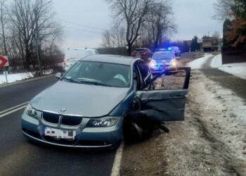 Mielec: Nietrzeźwy kierujący spowodował kolizję drogową