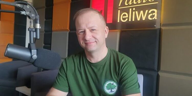Janusz Wepsięć prezes Podkarpackiego Towarzystwa Przyrodników