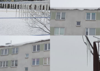 Tarnobrzeg. Niebezpieczeństwo nad głową. Uwaga na sople i nawisy śnieżne