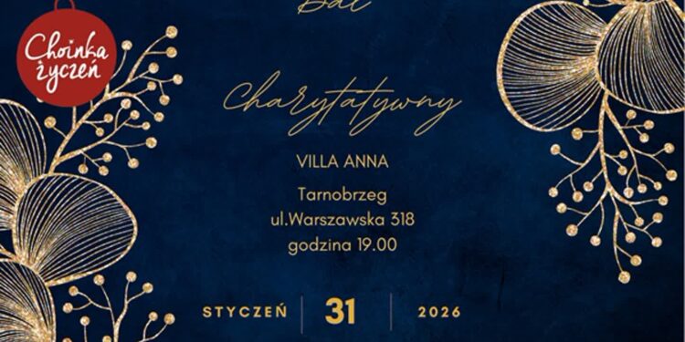 Tarnobrzeg. XIX Bal „Choinki Życzeń” już 31 stycznia