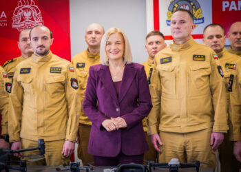 Świętokrzyskie: Nowoczesne drony dla świętokrzyskich strażaków