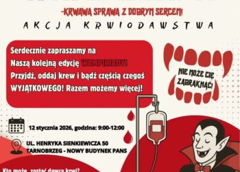 Tarnobrzeg:  Wampiriada 2026 w Tarnobrzegu – krwawa sprawa z dobrym sercem