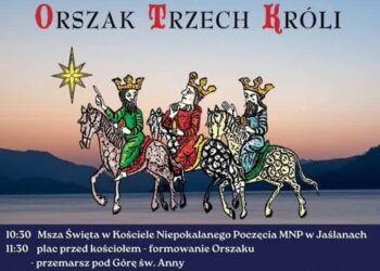 Jaślany: Orszak Trzech Króli