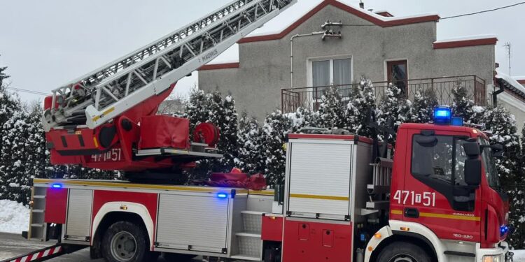 Zawichost: Pożar w domu