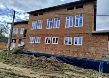 Gawłuszowice: Trwają prace przy budowie Gminnego Ośrodka Kultury w Ostrówku