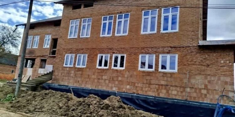 Gawłuszowice: Trwają prace przy budowie Gminnego Ośrodka Kultury w Ostrówku