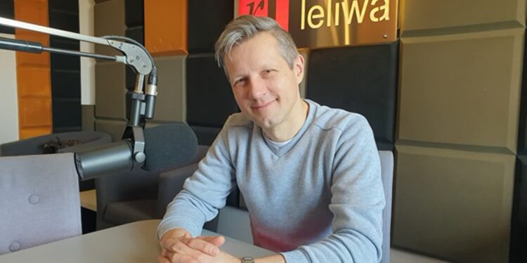 Konrad Niedźwiedź, kierownik Centrum Natura 2000 w Tarnobrzegu