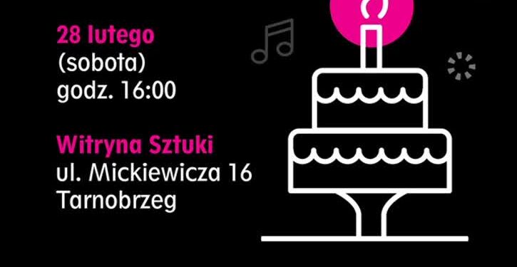 Tarnobrzeg. Pierwsze urodziny Witryny Sztuki