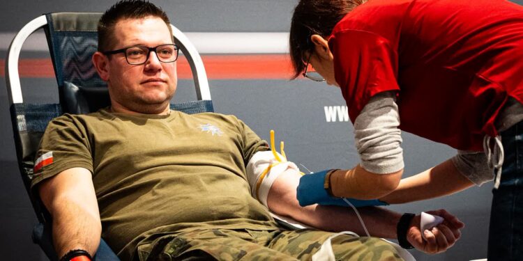 Region: Świętokrzyscy terytorialsi po raz kolejny oddali krew