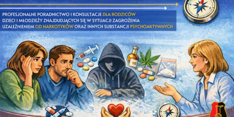 Stalowa Wola: Bezpłatna pomoc dla rodziców i młodzieży w Punkcie Konsultacyjnym 'Kompas’