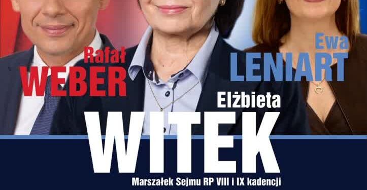 Tarnobrzeg: Elżbieta Witek, Ewa Leniart i Rafał Weber spotkają się z mieszkańcami