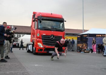 Tarnobrzeg. Rywalizowali strongmani