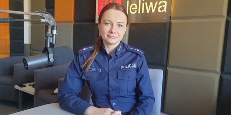 Mł. asp. Agnieszka Wilk, p.o. oficera prasowego Komendanta Miejskiego Policji w Tarnobrzegu
