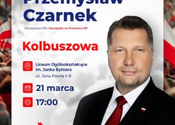 Kolbuszowa. Spotkanie z kandydatem na Premiera RP Przemysławem Czarnkiem
