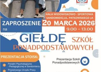 Sandomierz: Giełda Szkół Ponadpodstawowych w najbliższy piątek