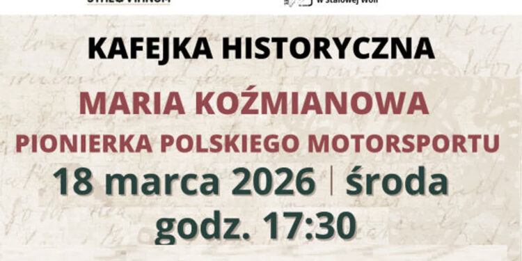 Stalowa Wola: W kafejce o przedwojennej automobilistce z okolic Bojanowa