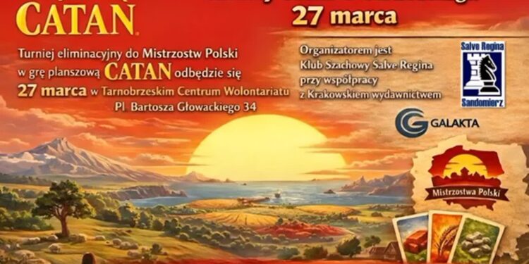 Tarnobrzeg. „Planszówki” w grze. Turniej Catan dla każdego