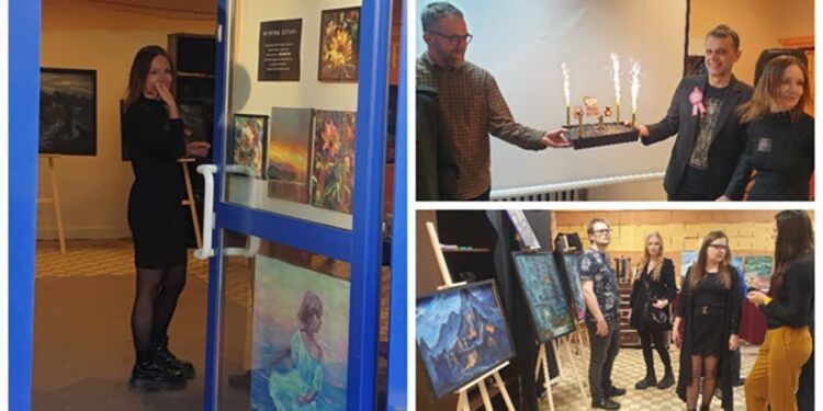 Tarnobrzeg. Pierwsze urodziny Witryny Sztuki