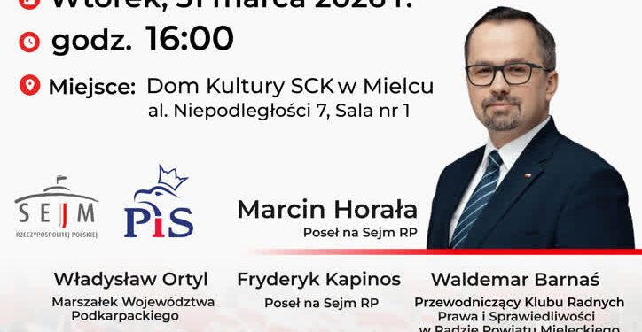 Mielec: Spotkanie otwarte z posłem PiS